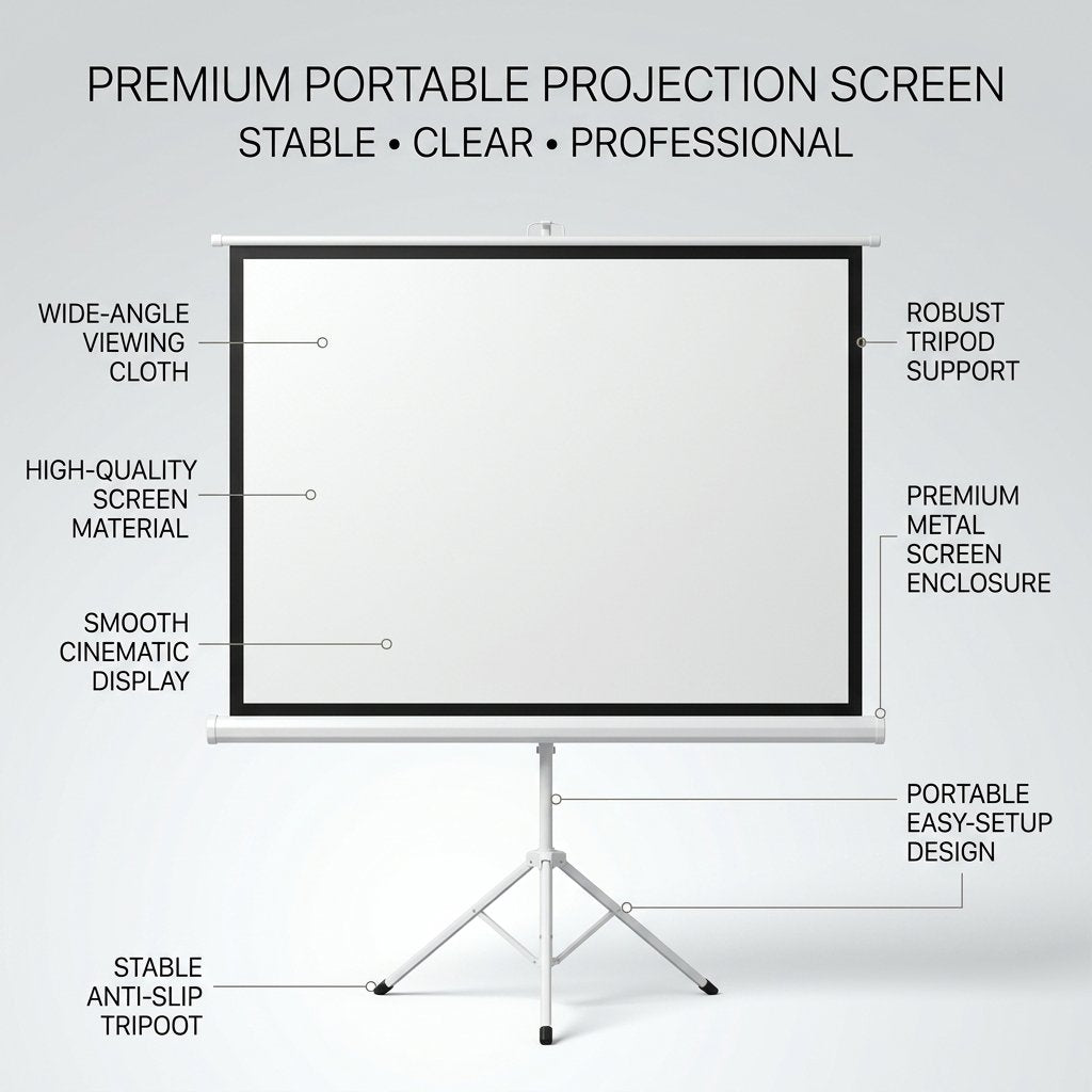 Projector Screen - BAS Kuwait Bab Al Saif