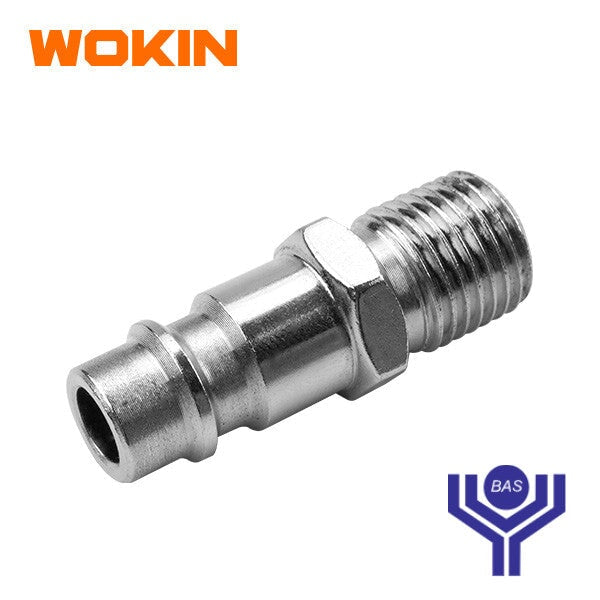 Quick Coupler MALE (European type) Wokin Brand - BAS Kuwait Bab Al Saif Standard G1/4″ Male Thread
