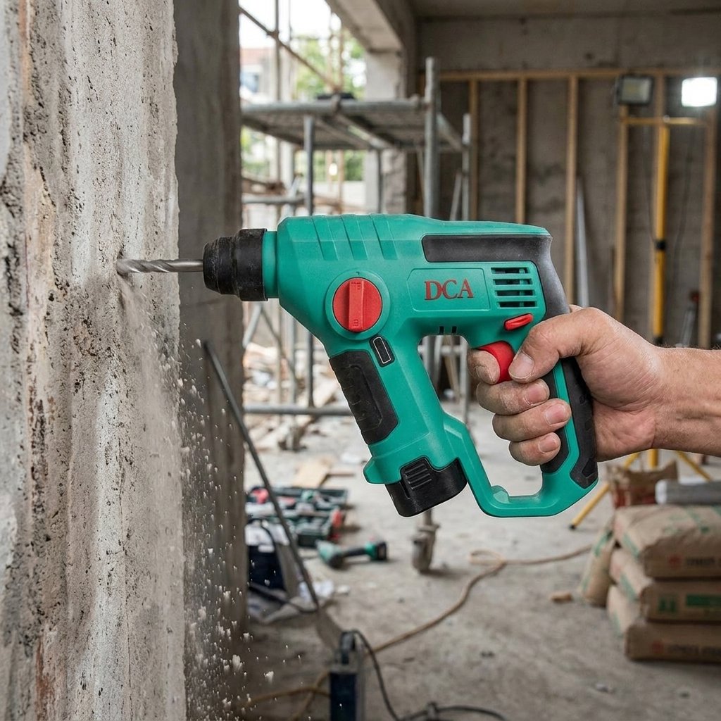 Rotary Hammer 12v 13mm DCA Brand - BAS Kuwait Bab Al Saif