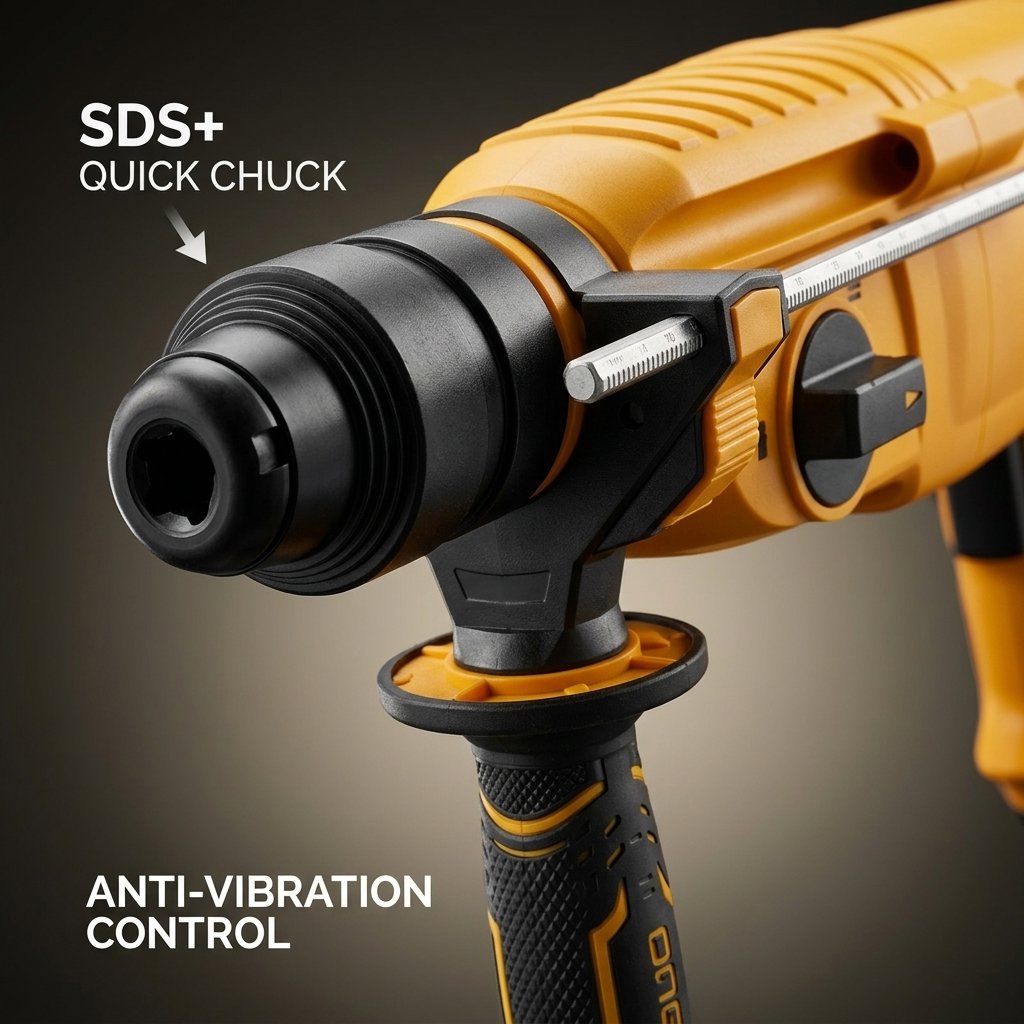 Rotary Hammer 800W Dingqi Brand - BAS Kuwait Bab Al Saif
