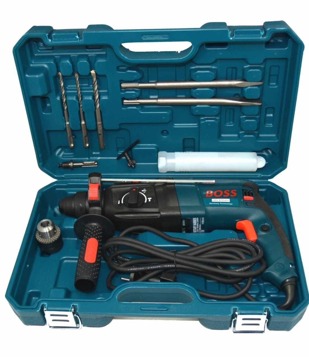 Rotary Hammer hilti machine Drill 2200W - BAS Kuwait Bab Al Saif Yellow 700W