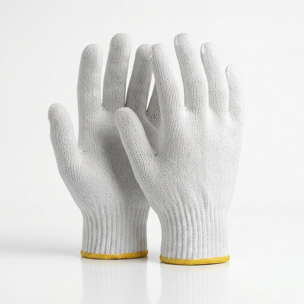 safety Cotton Gloves - BAS kuwait BAS