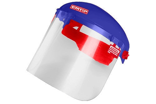 Safety Face Shield Protective EMTOP BRAND - BAS Kuwait Bab Al Saif Standard Standard