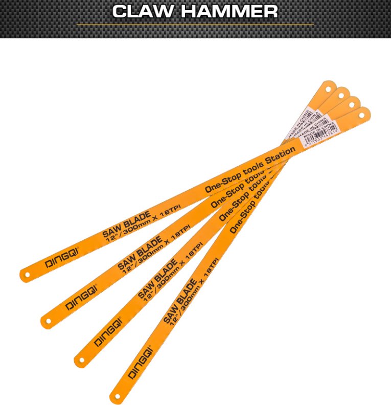 Saw Blade 2Pcs /Set 12" High Carbon Steel Cutting Handsaw Blade DINGQI BRAND - BAS Kuwait Bab Al Saif Standard Standard