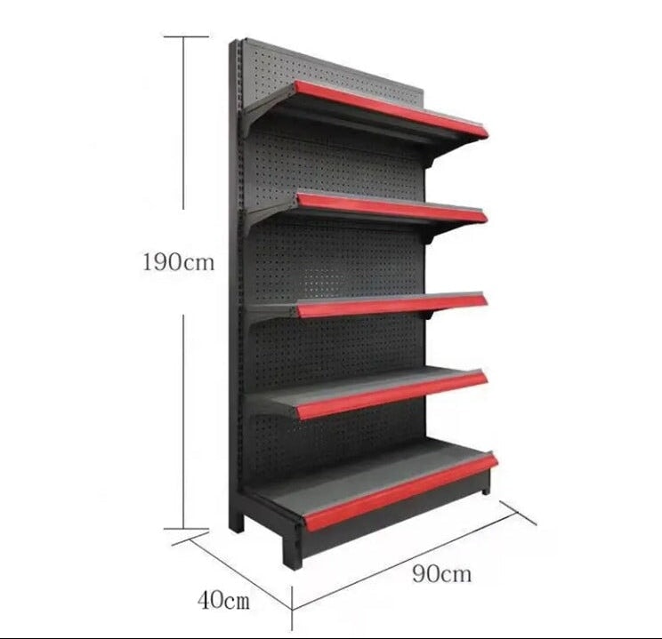 Single Side Supermarket Display Rack - BAS Kuwait Bab Al Saif