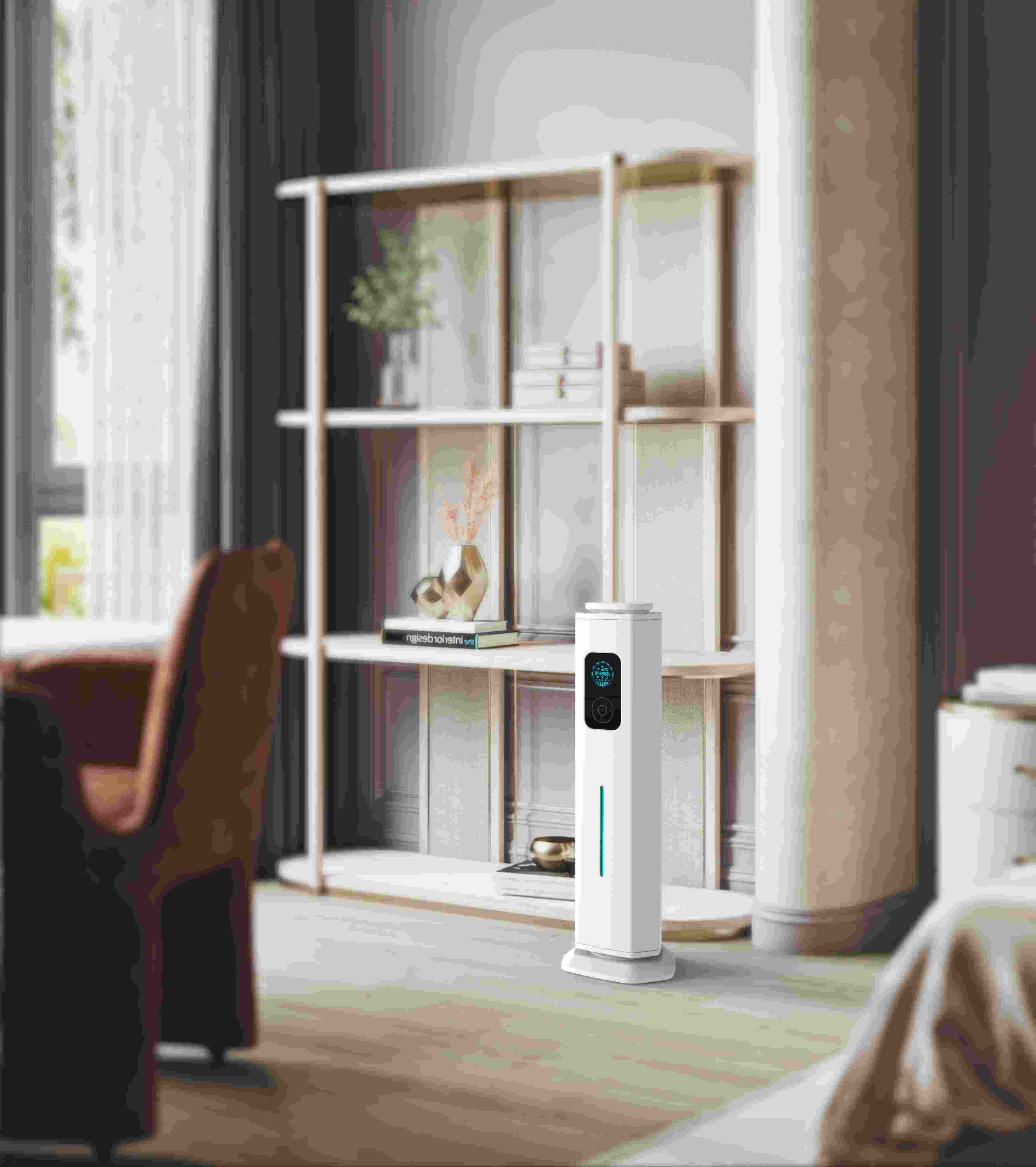 Smart Aroma Oil Scent Diffuser Large 800ml Electric – Waterless Essential Oil Air Diffuser for home, Office, Hotel - BAS Kuwait Bab Al Saif