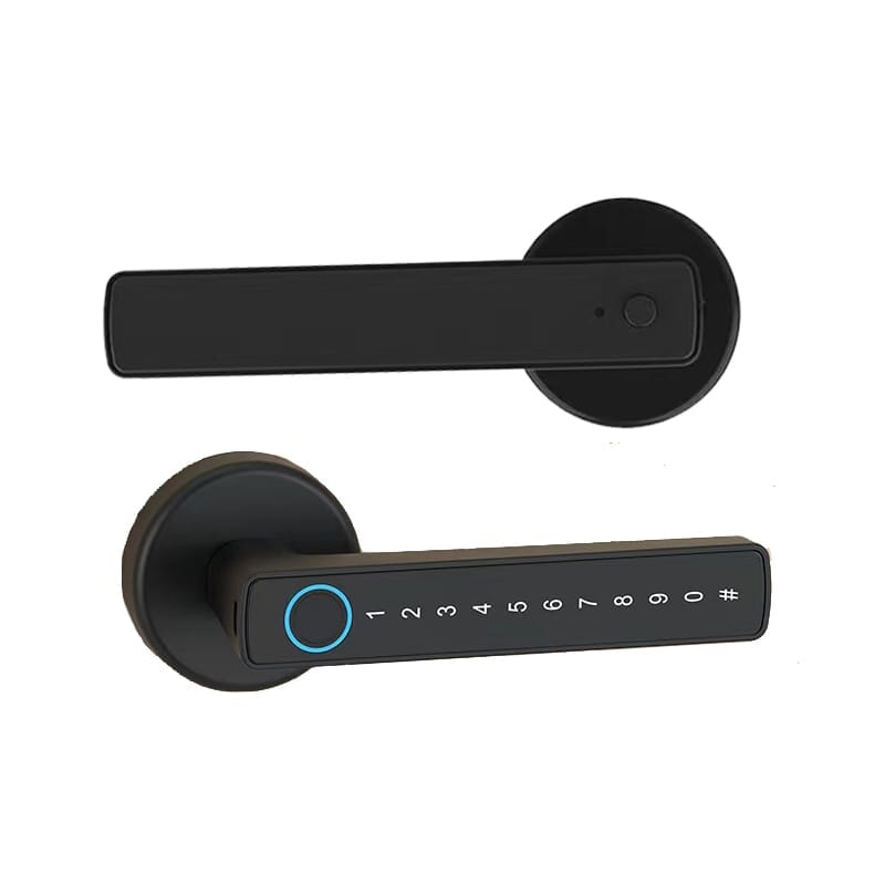 Smart Lock S11 - Keyless Entry - Fingerprint, Pass code, Mobile App (Bluetooth) - BAS Kuwait Bab Al Saif Standard Without Fitting