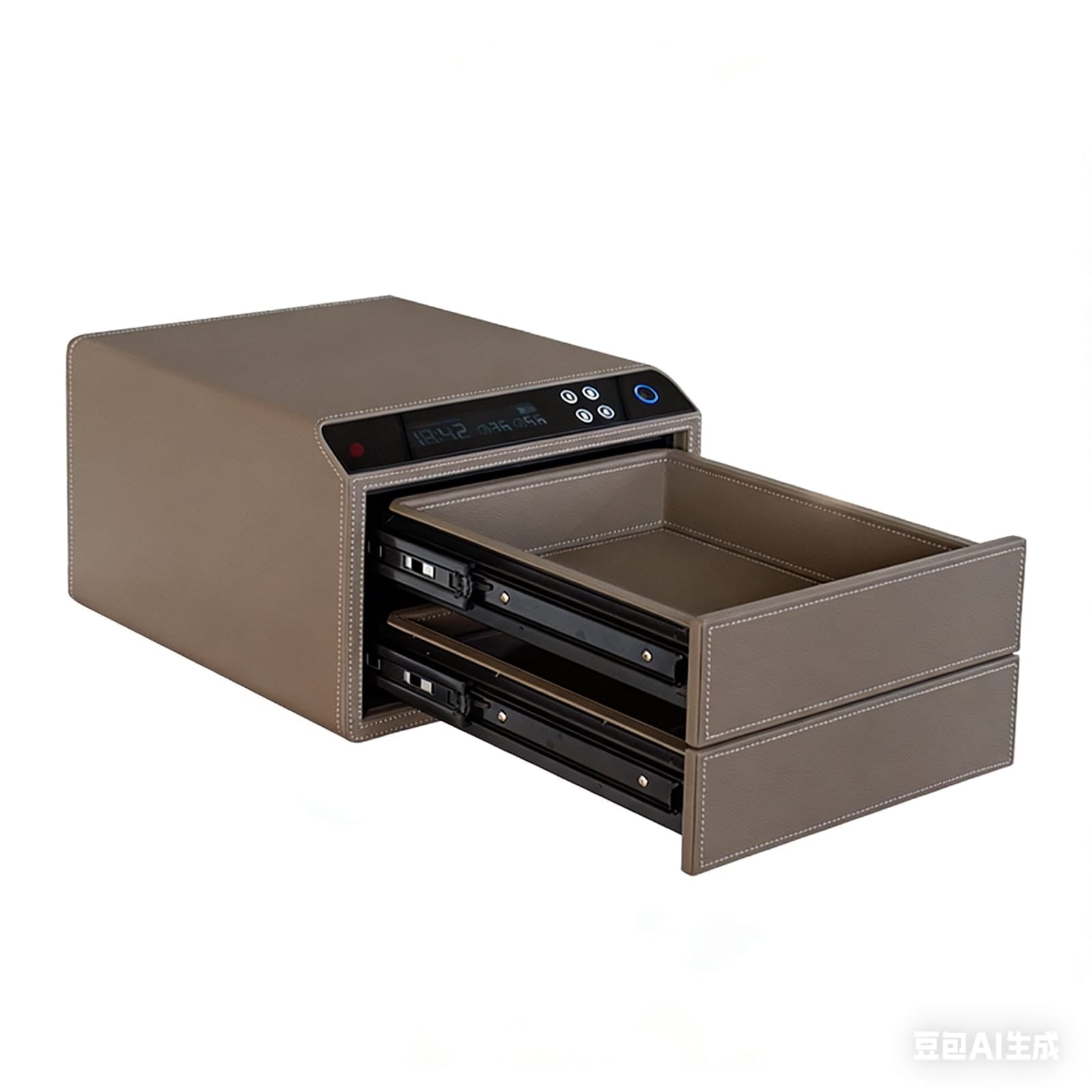 Smart Safe Locker Secure Electronic With Fingerprint And Passcode Drawer Safe - BAS Kuwait Bab Al Saif