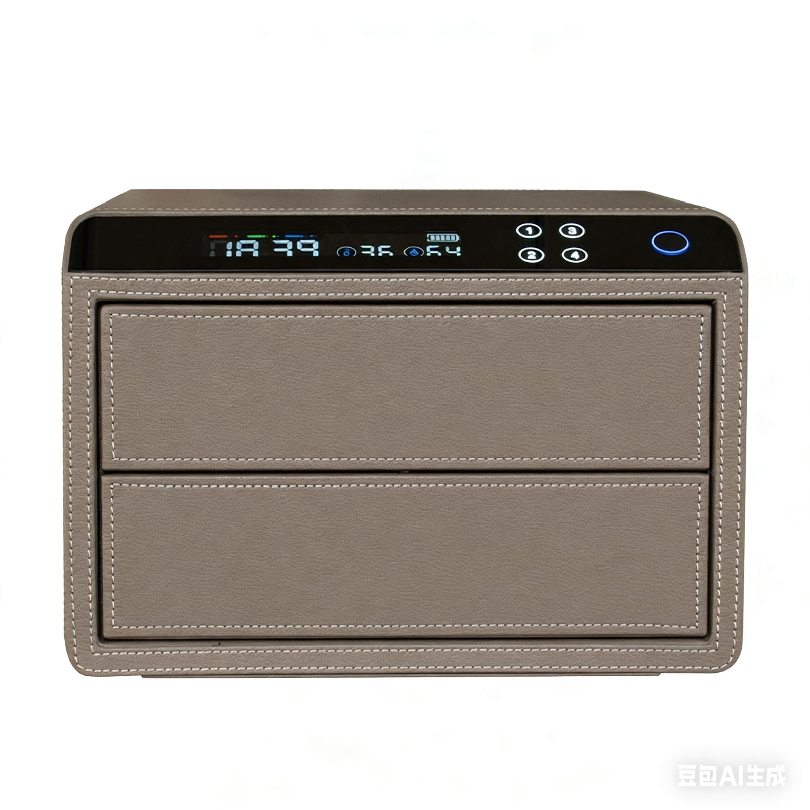 Smart Safe Locker Secure Electronic With Fingerprint And Passcode Drawer Safe - BAS Kuwait Bab Al Saif