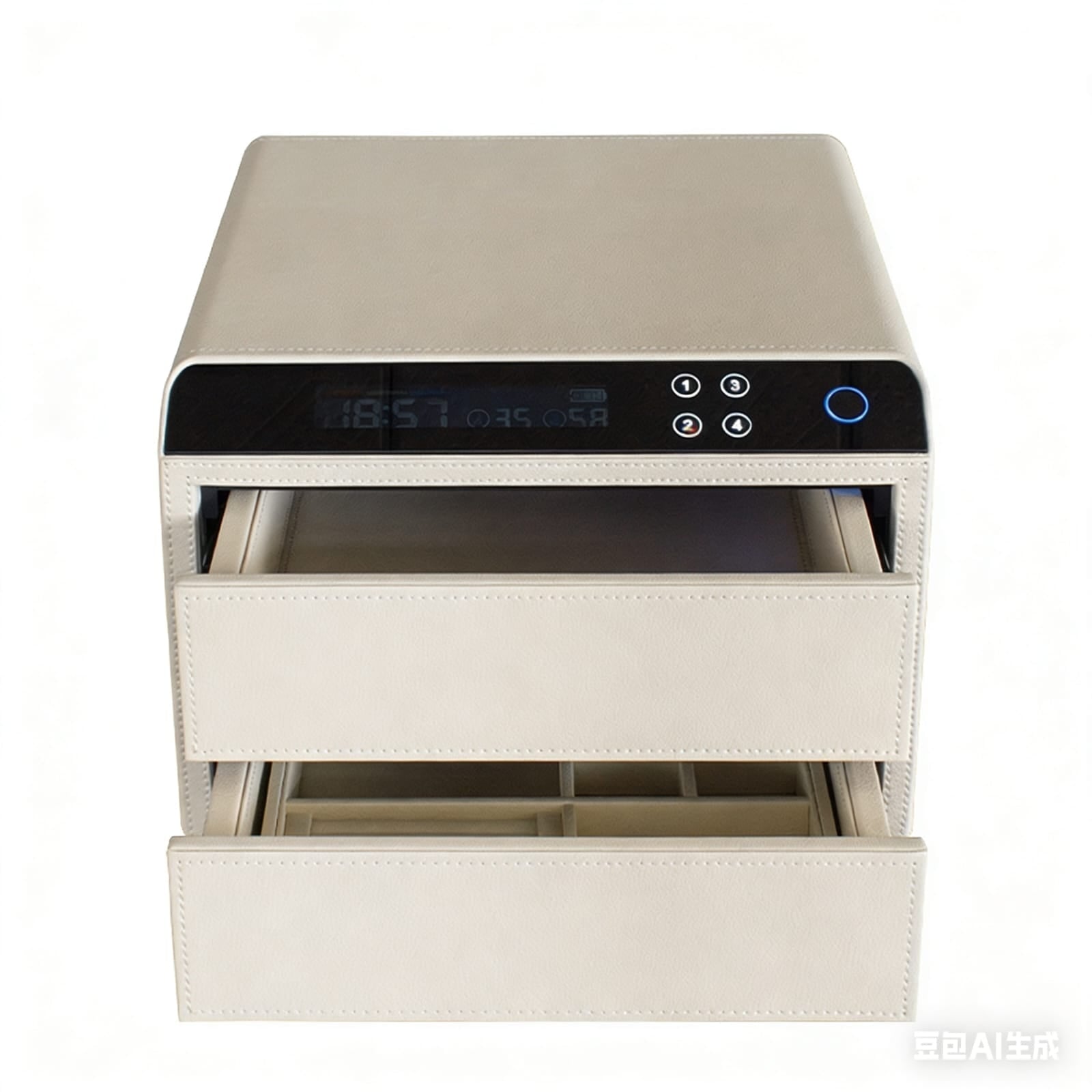 Smart Safe Locker Secure Electronic With Fingerprint And Passcode Drawer Safe - BAS Kuwait Bab Al Saif