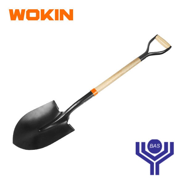 Steel Shovel with Handle Wokin Brand - BAS Kuwait Bab Al Saif Standard Standard
