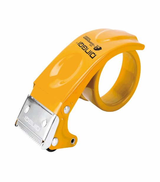 Tape Dispensers Efficient for Home and Office Adjustable, Durable, and Compact Solutions High Quality DINGQI Brand - BAS Kuwait Bab Al Saif Yellow Standard