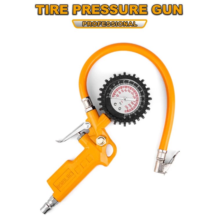 Tire Pressure Gun Car Tire Inflating Gun Repair Tool 16KG DINGQI BRAND - BAS Kuwait Bab Al Saif Standard Standard