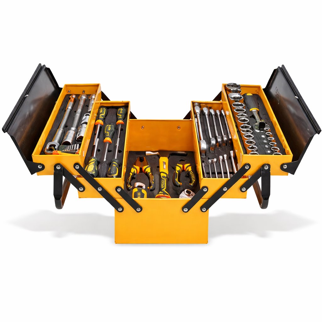 Tool Box Set 59pcs DINGQI BRAND - BAS Kuwait Bab Al Saif