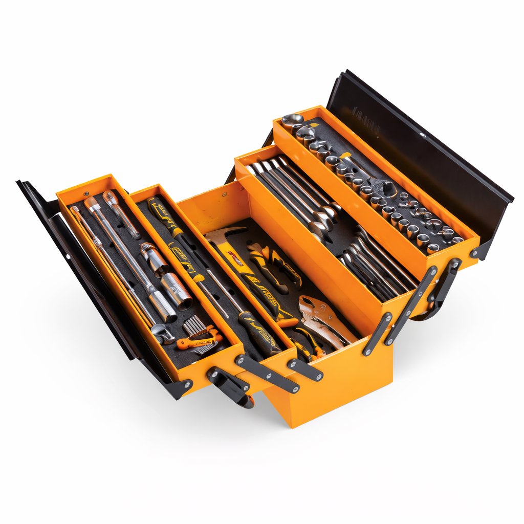Tool Box Set 59pcs DINGQI BRAND - BAS Kuwait Bab Al Saif