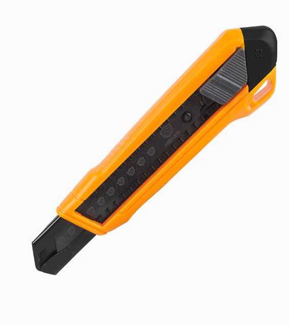 Utility Knife Blade Cutter 16.5cm blade handle design office use Industrial Use DINGQI BRAND - BAS Kuwait Bab Al Saif Standard Standard