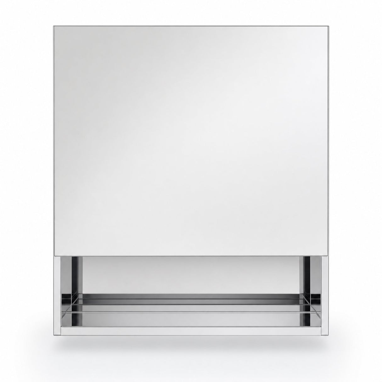 Wall Mounted Mirror Cabinet Steel - BAS Kuwait Bab Al Saif
