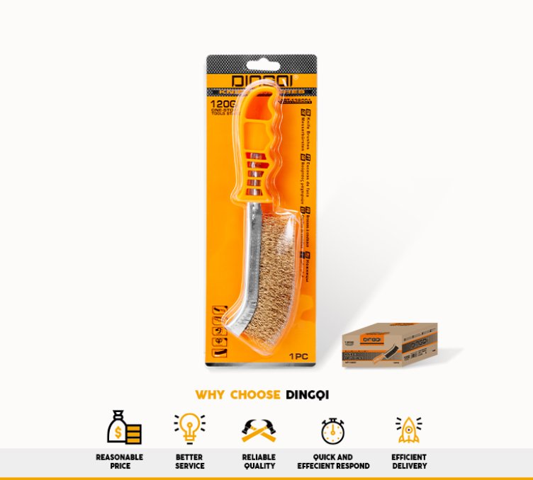 Wire Brush Brass DINGQI BRAND - BAS KUWAIT Bab Al Saif Standard Standard