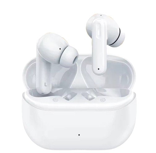Wireless Earbud Earphones Bluetooth Noise Cancelling Water Proof Fast Charging Type C Headphones ANC ENC LANDSDOM BRAND - BAS Kuwait Bab Al Saif White Standard