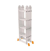 16 -Step Multi-Purpose Aluminum Ladder DINGQI Brand – Heavy Duty Ladder for Home & Office Use - BAS Kuwait Bab Al Saif Standard 4 Steps 