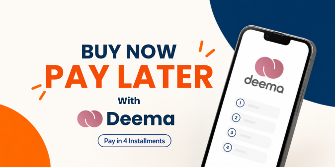 Buy now, pay later with Deema