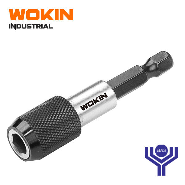 Industrial Screwdriver Bit Holder with quick release 60mm Wokin Brand - BAS Kuwait