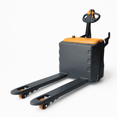 2 Ton Electric Pallet Jack | 48V Lithium Battery | 115cm Fork | 0.8m/s Speed | Compact Pallet Stacker - BAS Kuwait