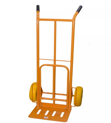 2 Wheeler Hand Trolley - BAS Kuwait Bab Al Saif Yellow Standard 