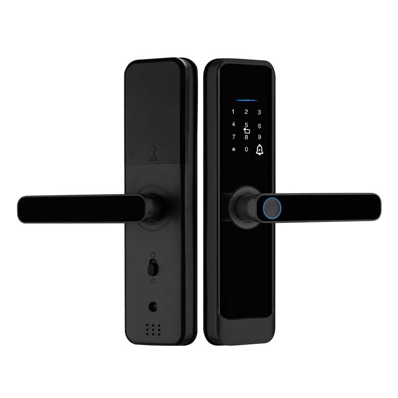Smart Lock H03 - Keyless Entry - Fingerprint, Pass code, key card, Mobile App (Wifi ) - BAS Kuwait