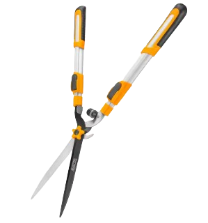 Hedge Shear 12" with telescopic Aluminum Handles Dingqi Brand - BAS Kuwait