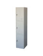 3 Doors / Tier Steel Locker - BAS Kuwait Bab Al Saif White 180 x 40cm 