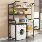 3 Layer Steel Rack for Kitchen - BAS Kuwait Bab Al Saif Black 183 × 120 cm 
