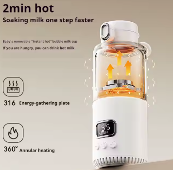 Portable Wireless Coffee Warmer – Fast, Defrost, 12‑Hour Thermo Control 350ml - BAS Kuwait