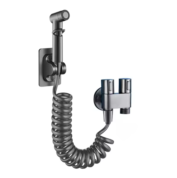 Bidet Jet Spray Bathroom Toilet Shataafa Modern Fast Double Outlet - BAS Kuwait