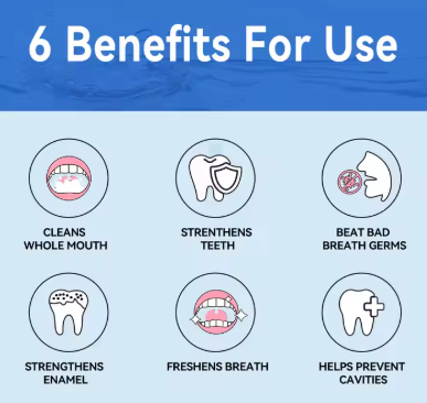 H20Floss Oral Care Mouthwash Tablets - BAS Kuwait