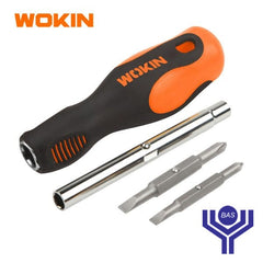 6 in 1 Screwdriver Set Wokin Brand - BAS Kuwait