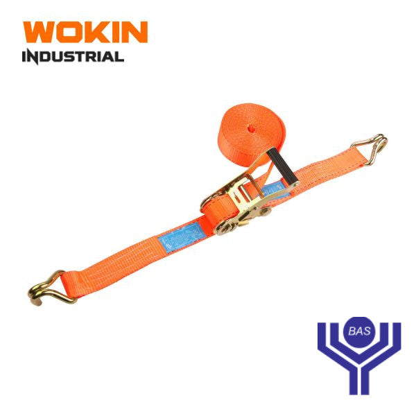 Industrial Ratchet Straps (Cargo lashing belt) Wokin Brand - BAS Kuwait