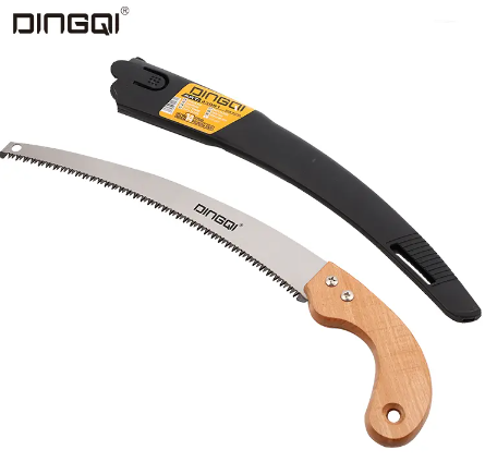 Pruning Saw With Wood Handle 14" Dingqi brand - BAS kuwait