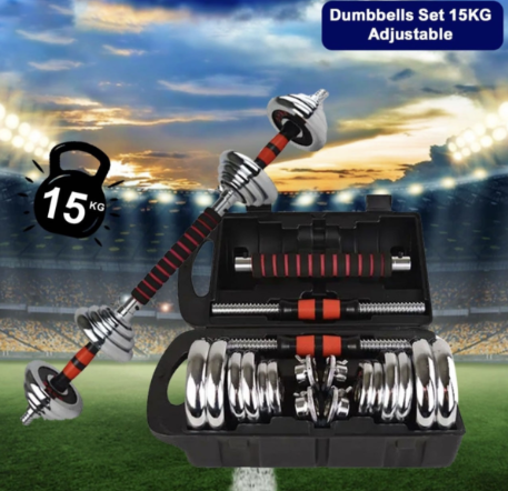 Dumbbell set 15kg - BAS kuwait