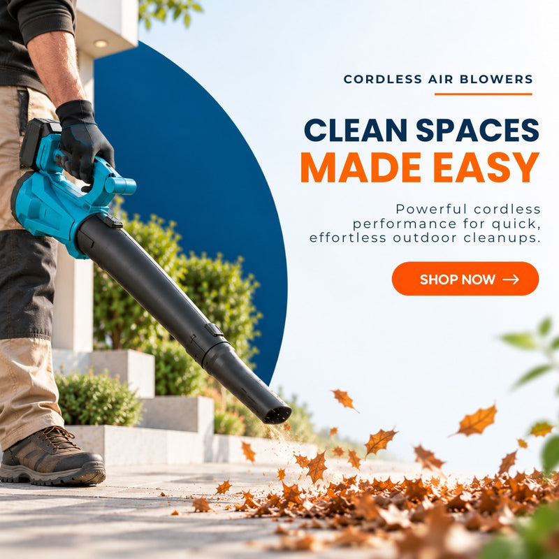 Cordless air blowers