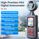 Digital Anemometer Mini Wind Speed Meter 60W - BAS Kuwait