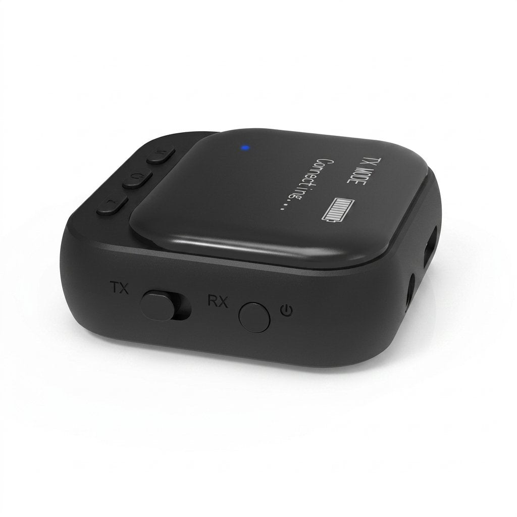 Adapter Intelligent One To Two BT Transmitter For TV Computer Airplane Bluetooth Connector - BAS Kuwait Bab Al Saif 