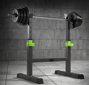 Adjustable Squat Rack & Barbell Stand - BAS Kuwait Squat Rack BAS 