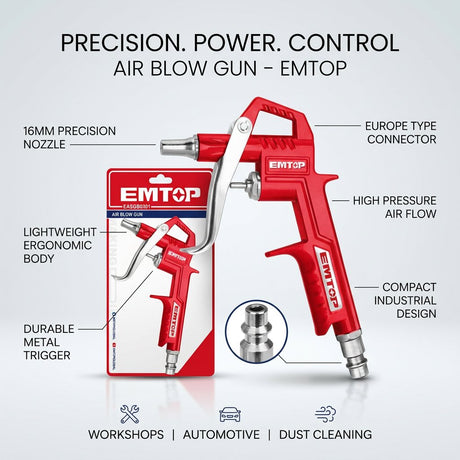 Air blow Gun EMTOP BRAND - BAS Kuwait Bab Al Saif 