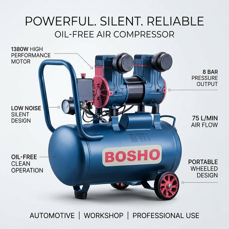 Air Compressor (Oil free / silent) - BAS Kuwait Bab Al Saif 