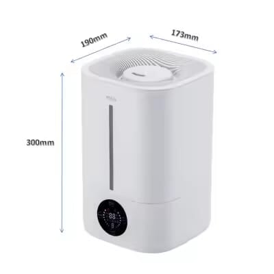 Air Humidifier 5L Wifi App Controlled Hot and Cold Mist - BAS Kuwait Bab Al Saif 