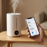 Air Humidifier 5L Wifi App Controlled Hot and Cold Mist - BAS Kuwait Bab Al Saif 