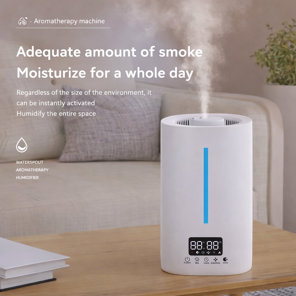 Air Humidifier Ultrasonic 5L- BAS Kuwait Bab Al Saif 