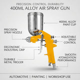 Air Spray Gun Alloy High Quality 400ml DINGQI BRAND - BAS Kuwait Bab Al Saif 