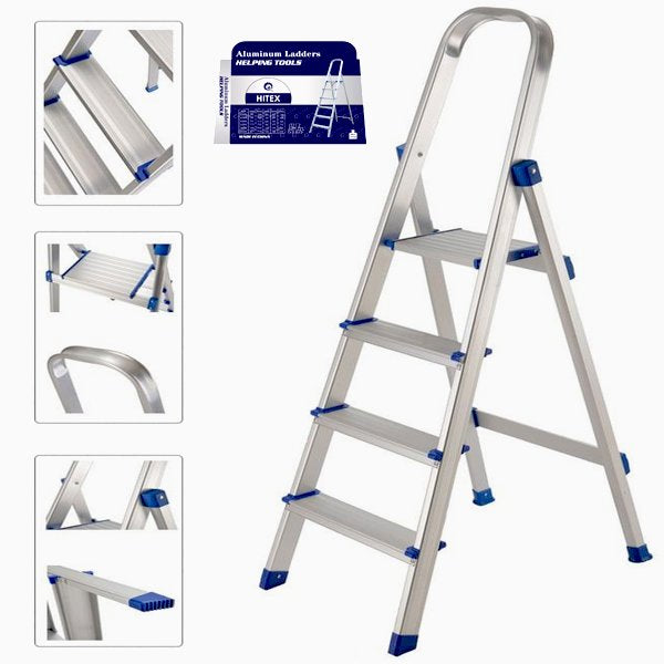 Aluminium Ladder - BAS Kuwait Bab Al Saif Standard 3-Step 